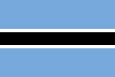 Botswana Národná vlajka