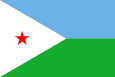 Djibouti Nasjonalflagg