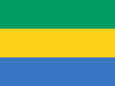 Gabon Nasjonalflagg