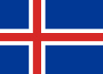 Исландия Държавно знаме