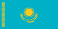 Kasakhstan Nasjonalflagg